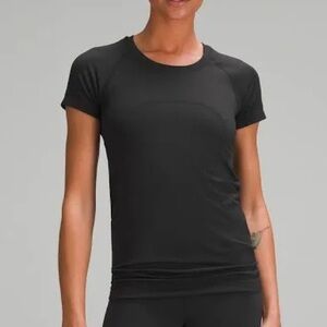 lululemon athletica Black Short Sleeve Top